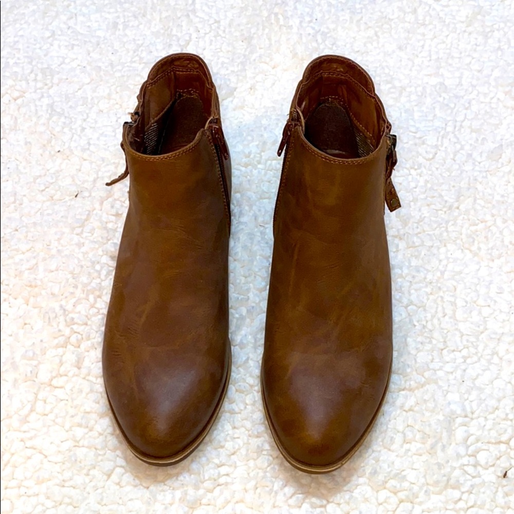 Madden Girl Brown Booties